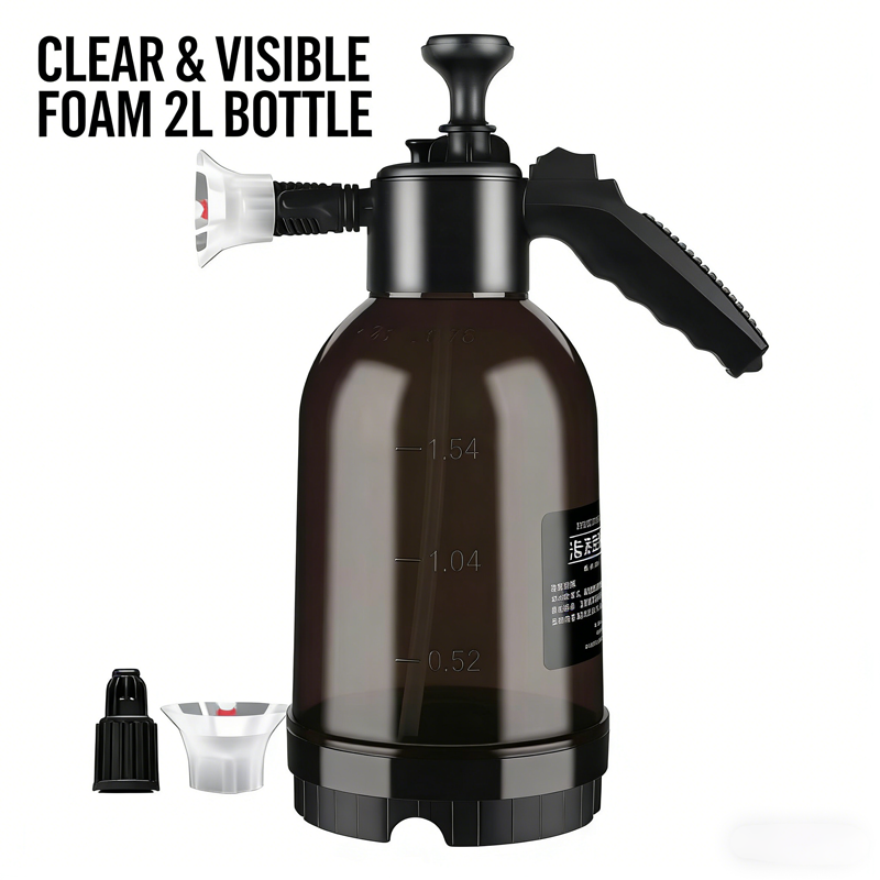 Car Washing Spray Pot Foam Spray Pot 2L Spray Type with Pressure Relief Valve USA