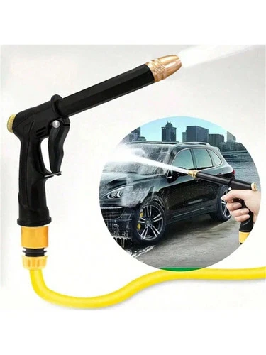High Pressure Adjustable Garden Hose Spray Gun Nozzle for Car Wash & Watering USA