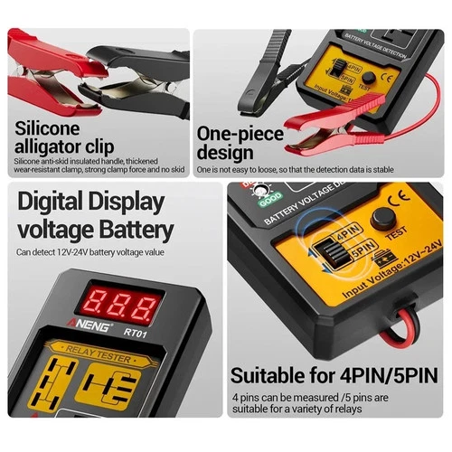 ANENG 11-25V Relay Detector RT01 Digital