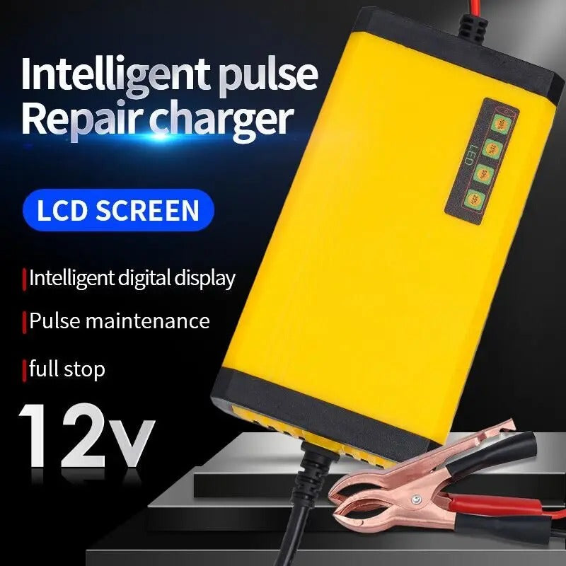 Car Battery Charger 12V 2A 220V Power Puls Repair Charger Wet Dry Lead Acid New
