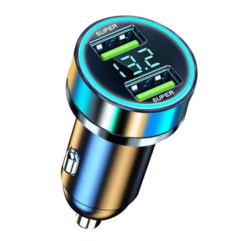 66-250W PD Car Charger QC3.0 Fast Charge One to Six Car Cigarette Lighter Plug