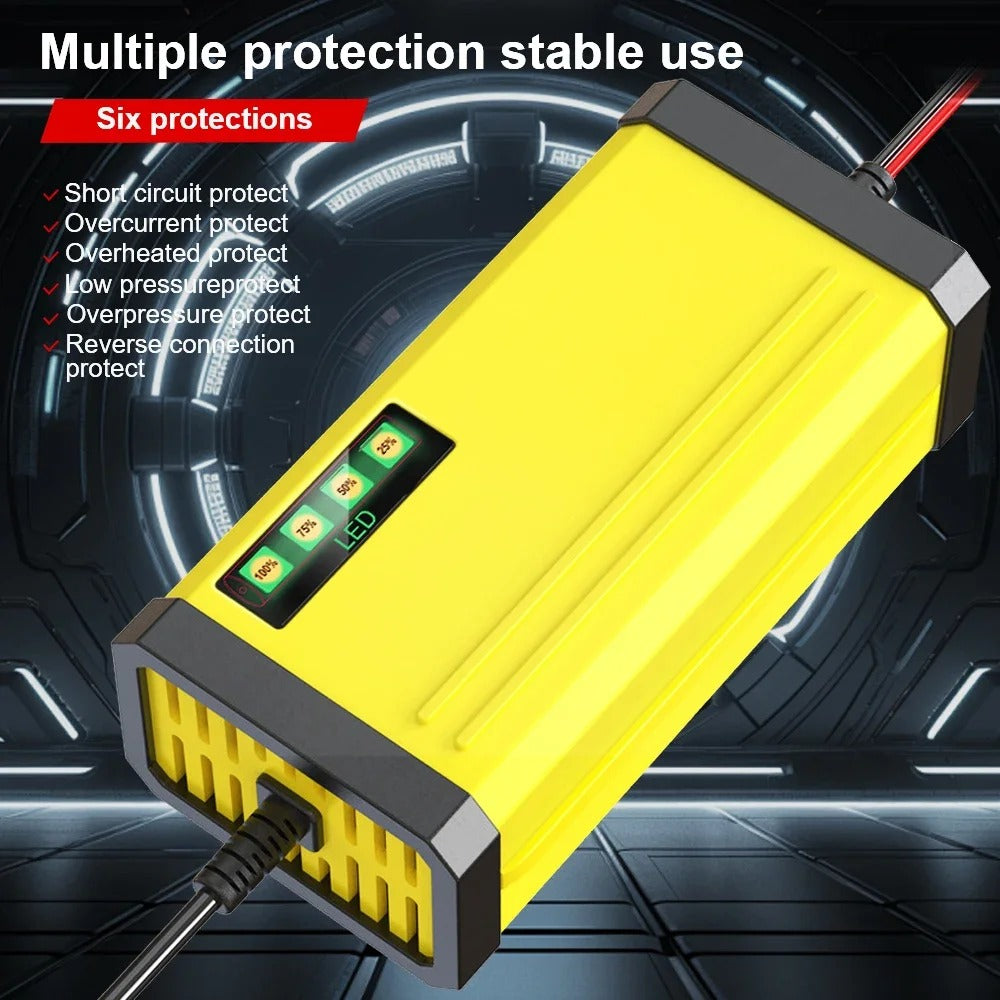Car Battery Charger 12V 2A 220V Power Puls Repair Charger Wet Dry Lead Acid New