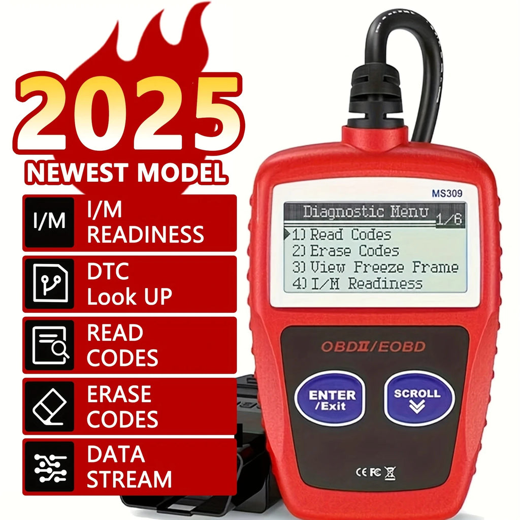Car Code Reader OBD2 Scanner Car Check Automotive Engine Fault Diagnostic Tool